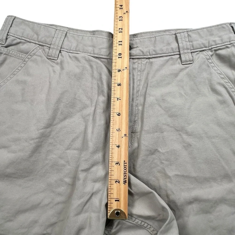 Carhartt Mens 36 Tan Rugged Flex Relaxed Fit Canvas Work Short 9